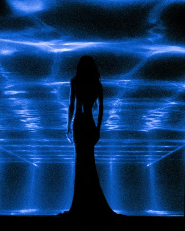Blue look